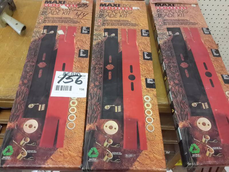 lot 156 image: 3 Sets,  Maxi Edge Universal Recycling Blades