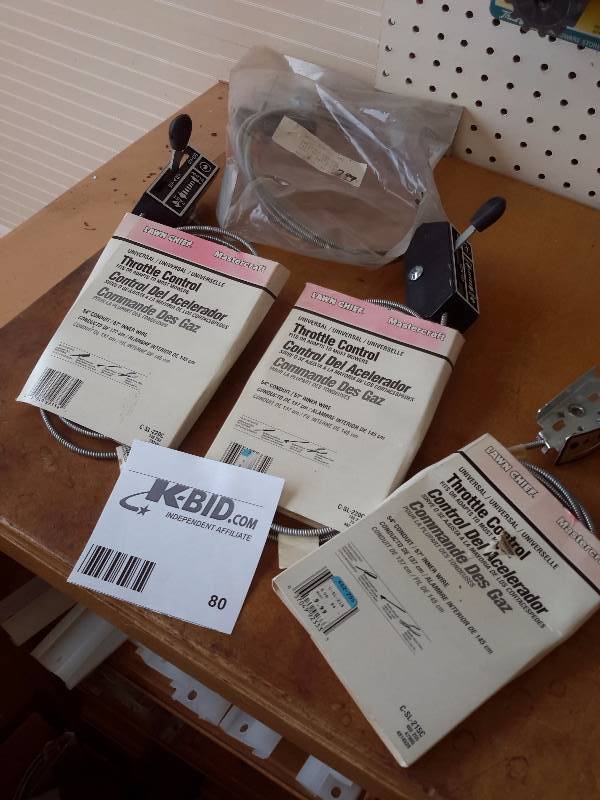 lot 80 image: 4, Lawn Chief Throttle Controls.. New