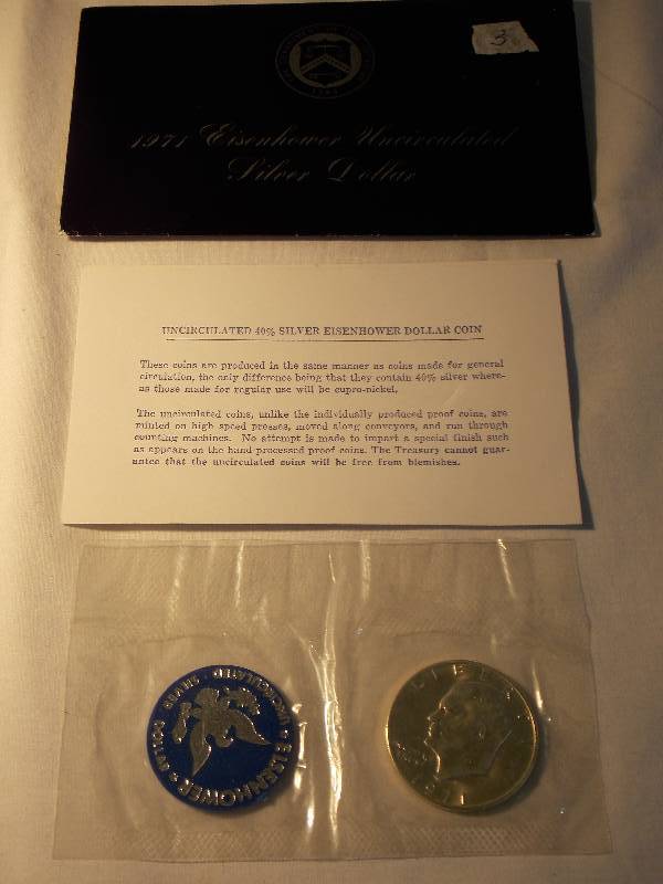 1971 IKE Dollar 40% Silver