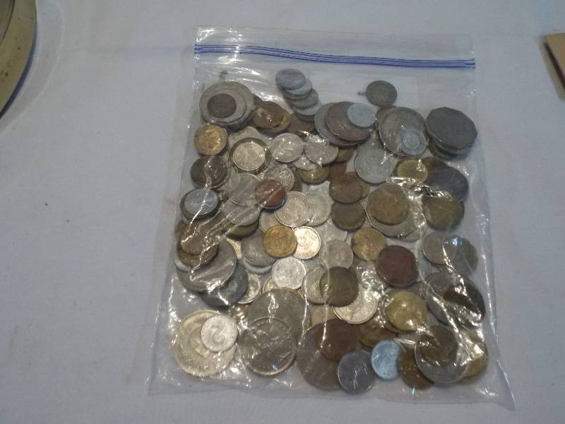 Bag of Foreign Coins