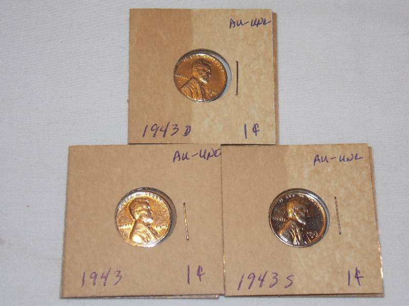 1943 Steel Pennies