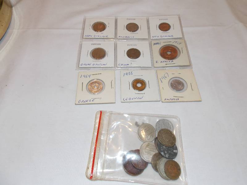 Various Tokens and Foreign Coins