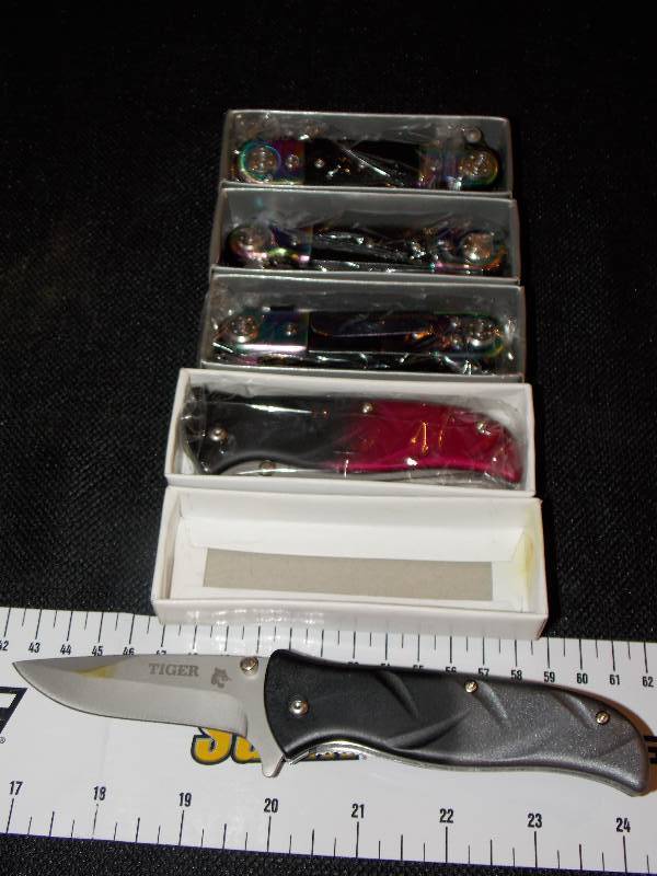 5 Various Super Knives Stainless Blade