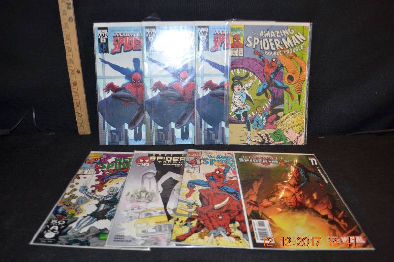 8 Various Comic books