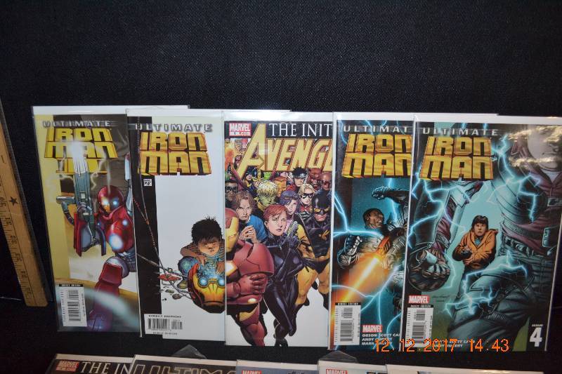 10 Various Ultimate  Iron Man Comic Books