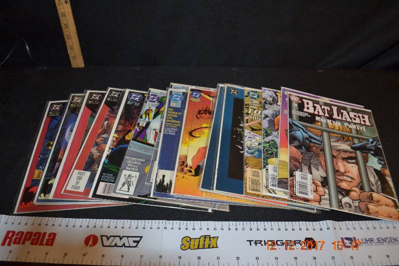 16 Various Comic Books (Bat Lash , Fourth World, Legends of the Dark knights, shawdow of the bat, Robin II)
