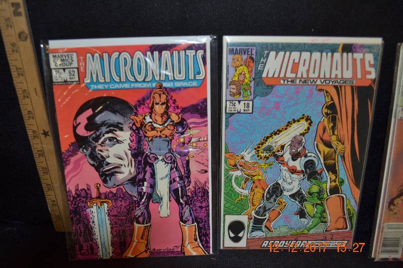 16 Micronauts Various Comic Books