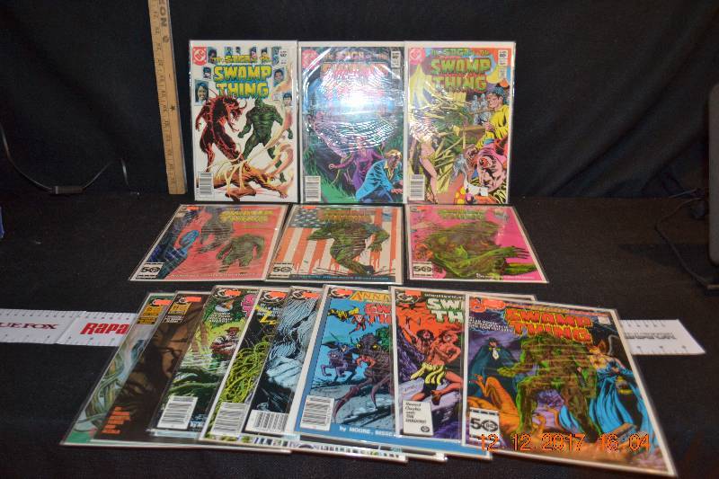 15 The Swamp Thing Comic Books