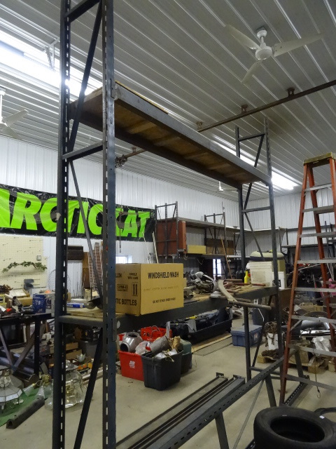 lot 3 image: Pallet rack unit. 20 x 150 uprights...