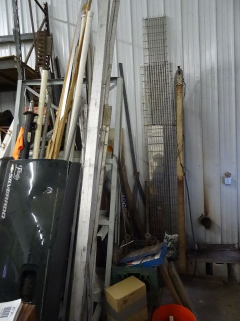 lot 23 image: Large qty of misc metal. Some alumi...