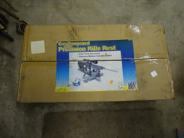 lot 71 image: Gas dampened precision rifle rest. ...