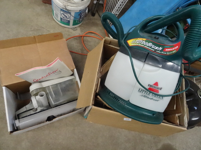 lot 75 image: Bissell turbo brush. Kirby gen 3 ca...