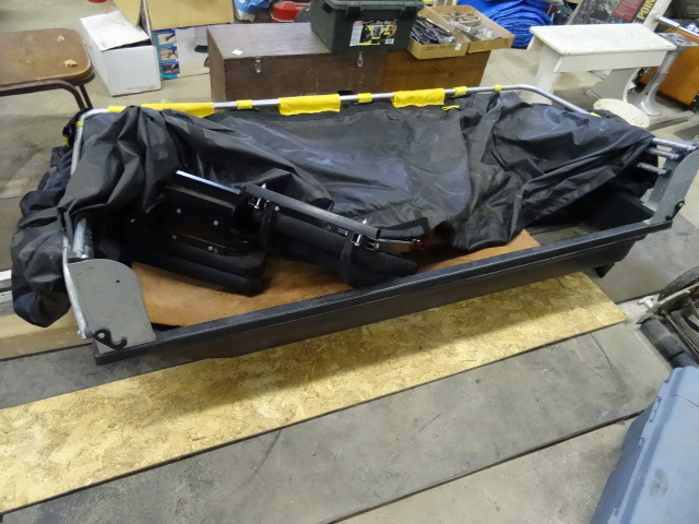 lot 110 image: Frabill 2 person ice fishing sled. ...