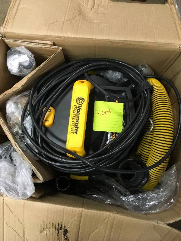 lot 8 image: Vacmaster Industrial HEPA Wet & Dry Vaccum Cleaner in working conditions