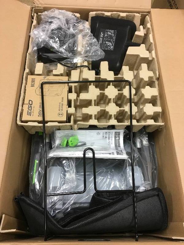 lot 21 image: EGO Power Mower 20 Cordless Mower, ARC Lithium 56 Volts open box never used