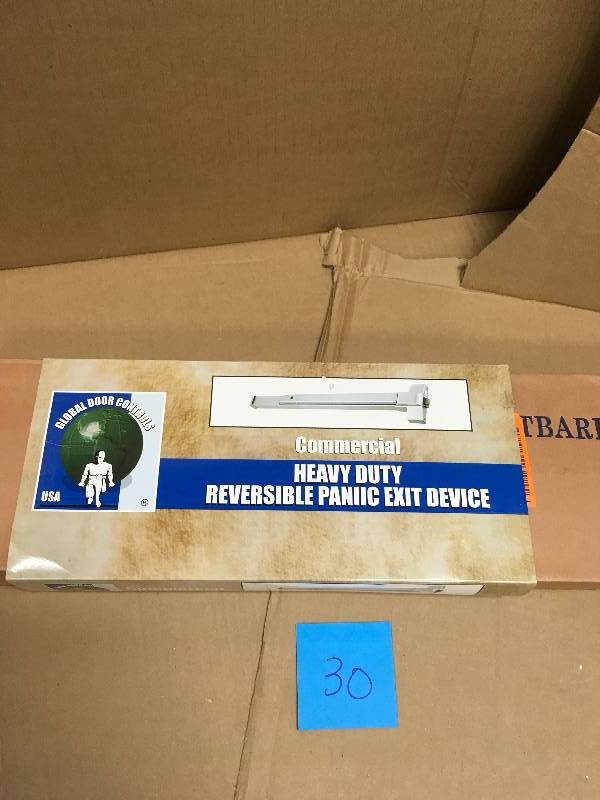 lot 30 image: Commercial Heavy Duty Reversible Panic Exit Device never used