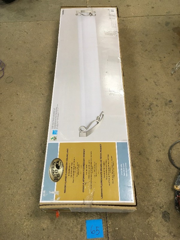 lot 65 image: Hampton Bay Regency Large Fluorescent Ceiling Light