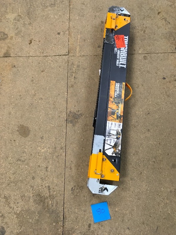 lot 80 image: Tough built 42 in. Adjustable Folding Sawhorse