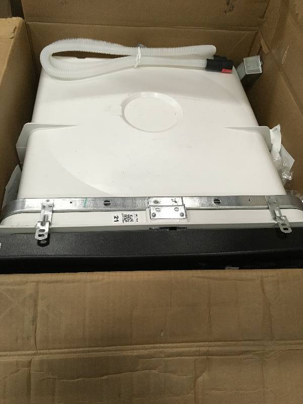 lot 5 image: GE Appliance Front Control Dishwasher in Black open  box never used