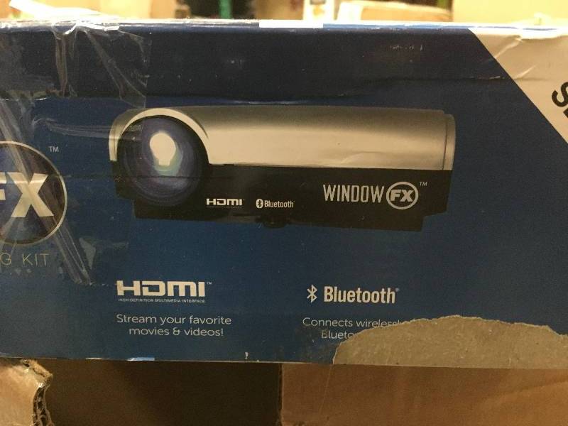 lot 21 image: WindowFX Plus 2017 Projector open  box never used