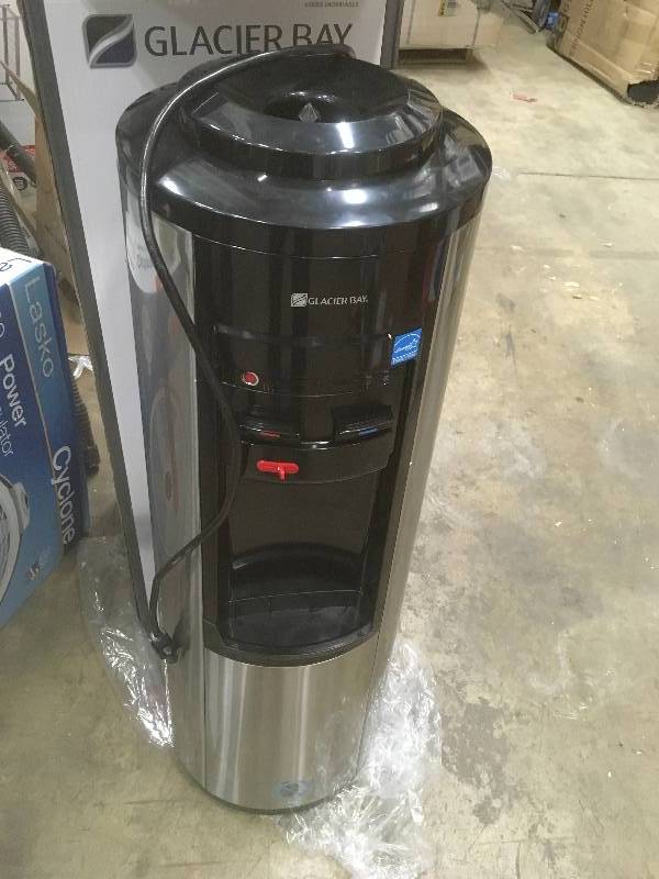 lot 39 image: Glacier Bay Stainless Steel Water Dispenser open box never used