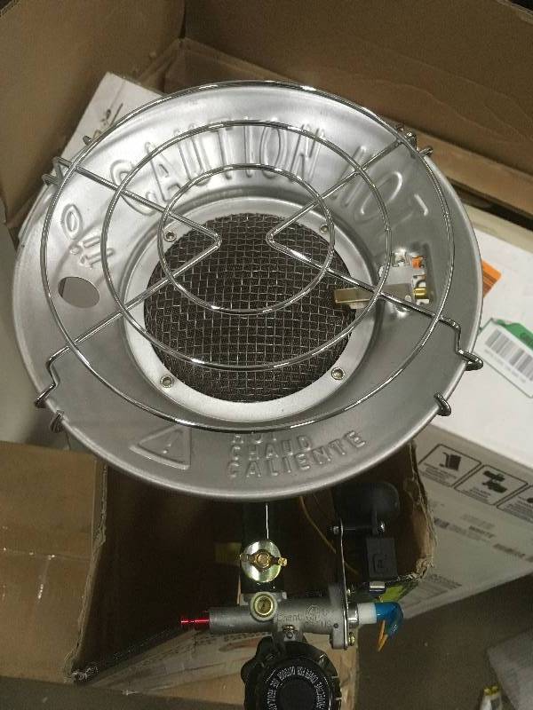 lot 50 image: Zobo Radiant Tank Top Heater
