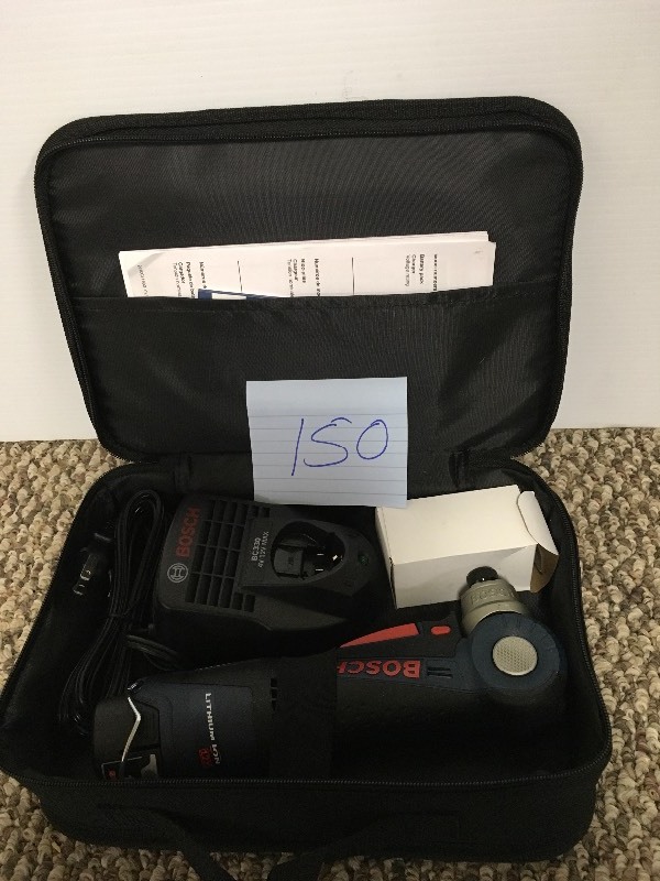 Bosch 12 Volt Lithium-Ion Cordless Variable Speed I-Driver Kit with 2.0Ah Battery not used