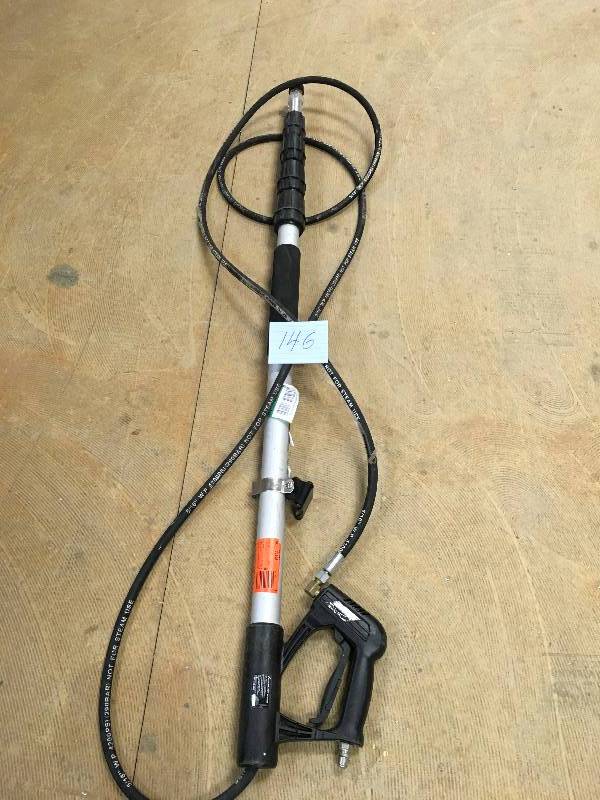 Power care 18 ft. 4,200-PSI Telescoping Spray Wand for Pressure Washers used