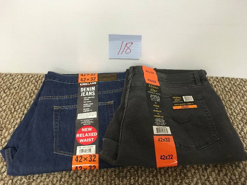 Lot of 2 New  Men Jeans size 42x32