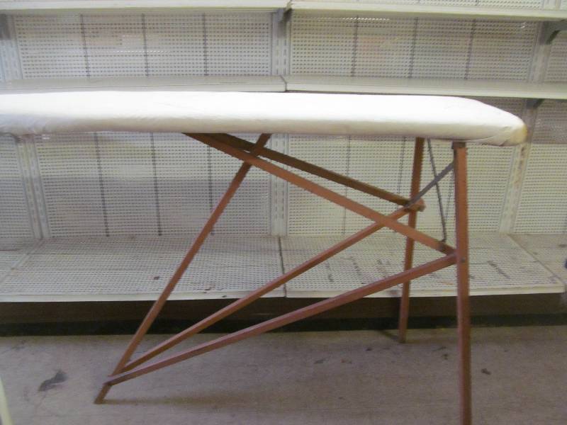 lot 28 image: vintage ironing board