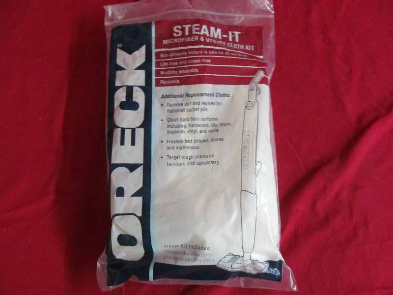 lot 127 image: Oreck steam kit