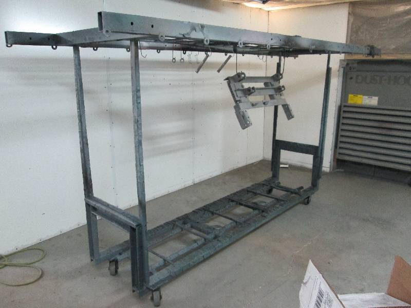lot 31 image: Powder Coating Parts Rack
