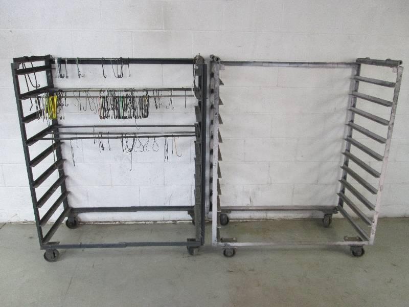 lot 33 image: Powder Coating Parts Rack