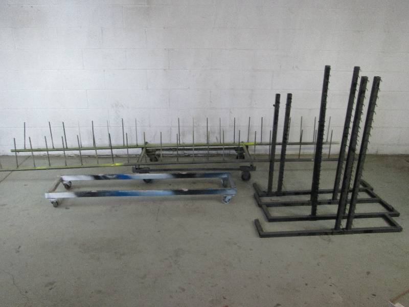 lot 52 image: Powder Coating Parts Racks