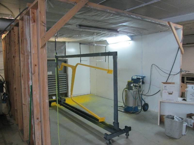 lot 61 image: Wood Paint Booth