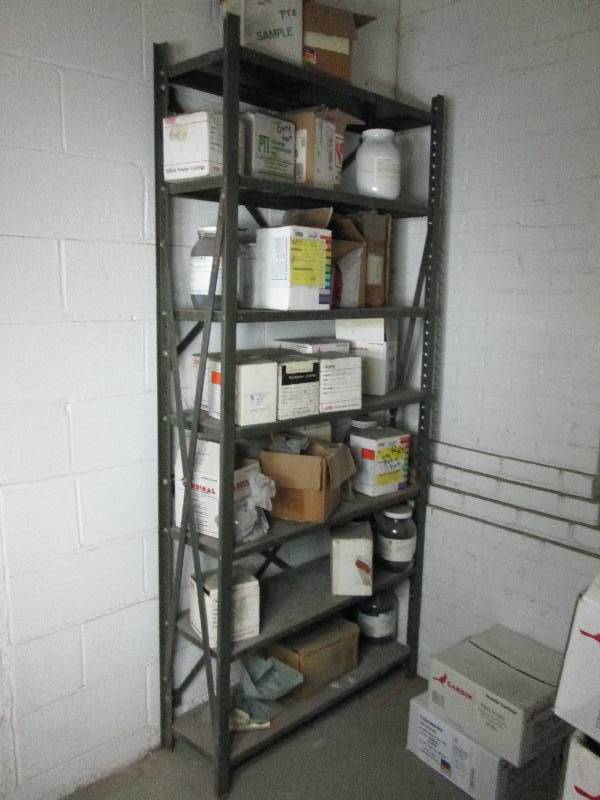 lot 62 image: Steel Shelf