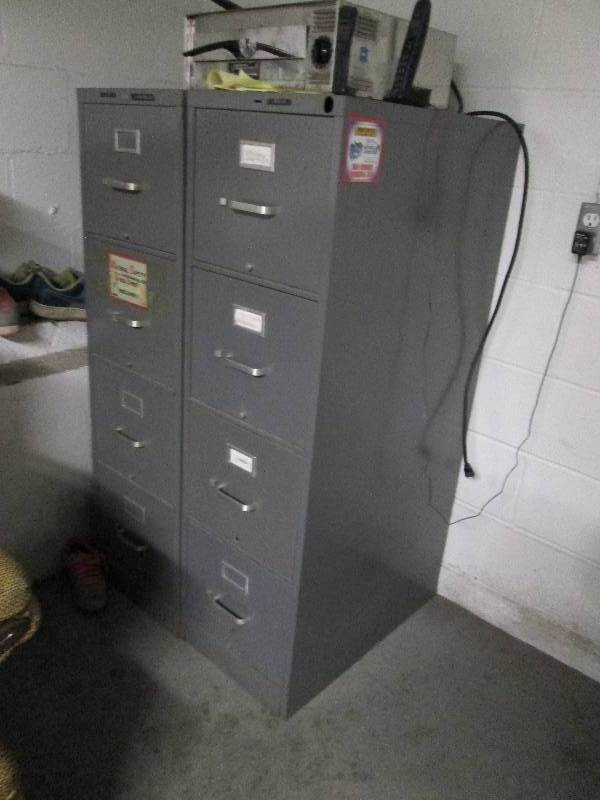 lot 66 image: Steel File Cabinets