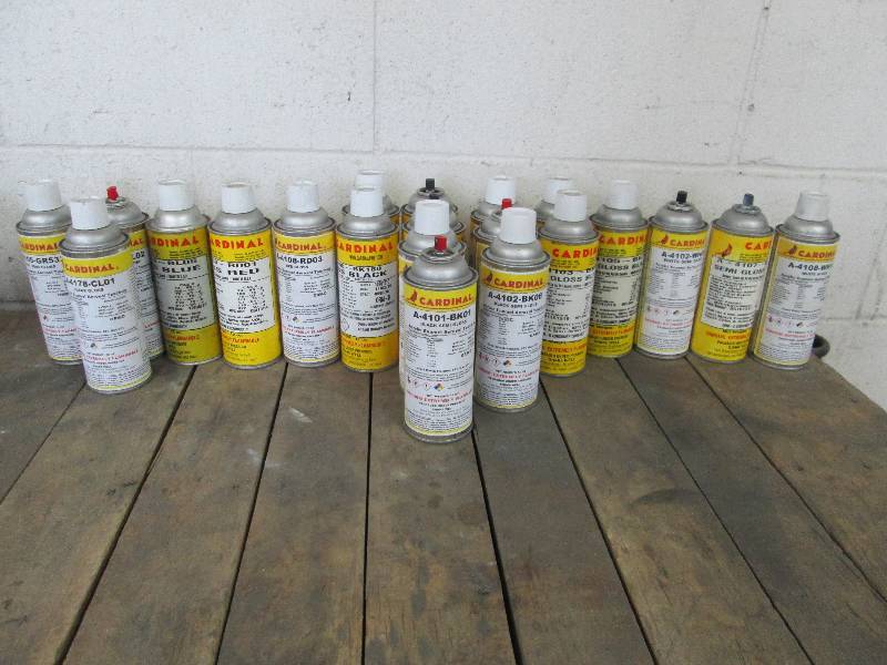 lot 83A image: Cardinal Touch Up Paint
