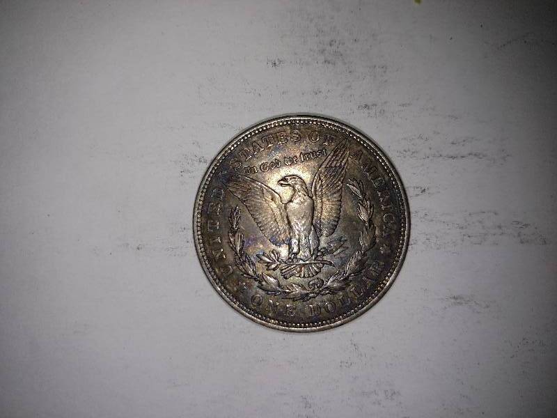 1921 D Morgan Silver Dollar...