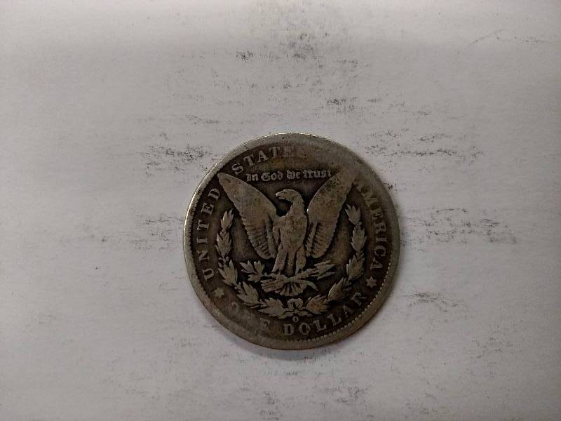 1890 O Morgan Silver Dollar...