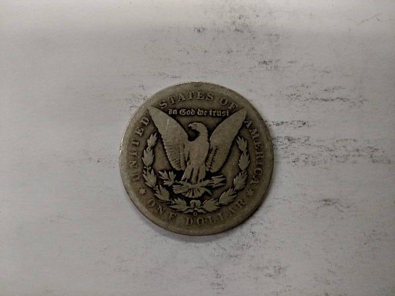1891 O Morgan Silver Dollar...