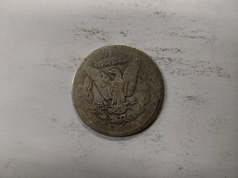 1886 O Morgan Silver Dollar...