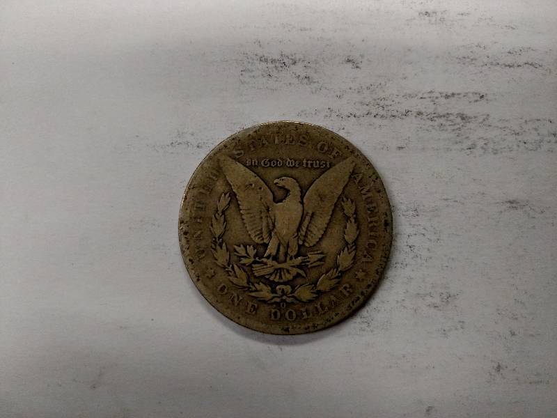 1891 O Morgan Silver Dollar...
