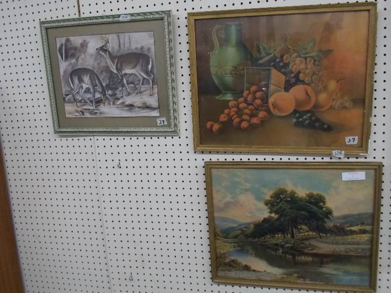 lot 37 image: 3 Various Pictures