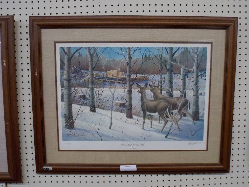 lot 7 image: Les Kouba Out at The Old Saw Rig 2042000 3-7 are all 2042000 Size 32 x 25