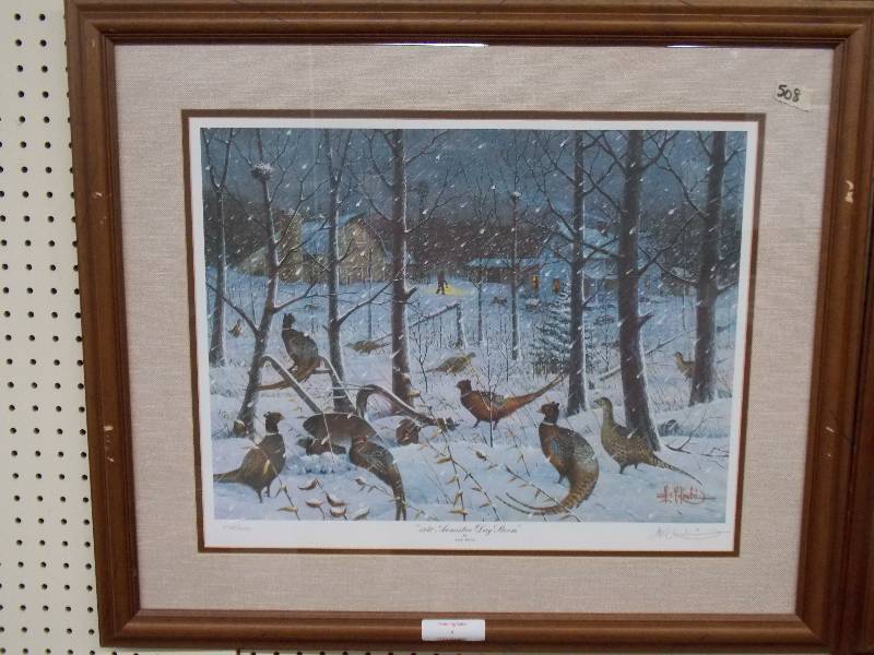 lot 9 image: Les Kouba 1940 Armistice Day Storm 27203000 31 12 X 26 34