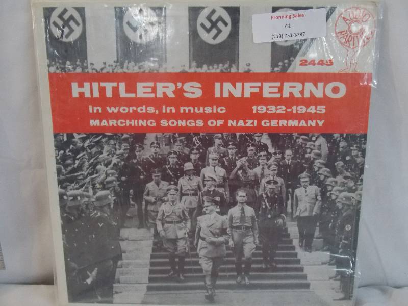 lot 41 image: Hitlers Inferno Record