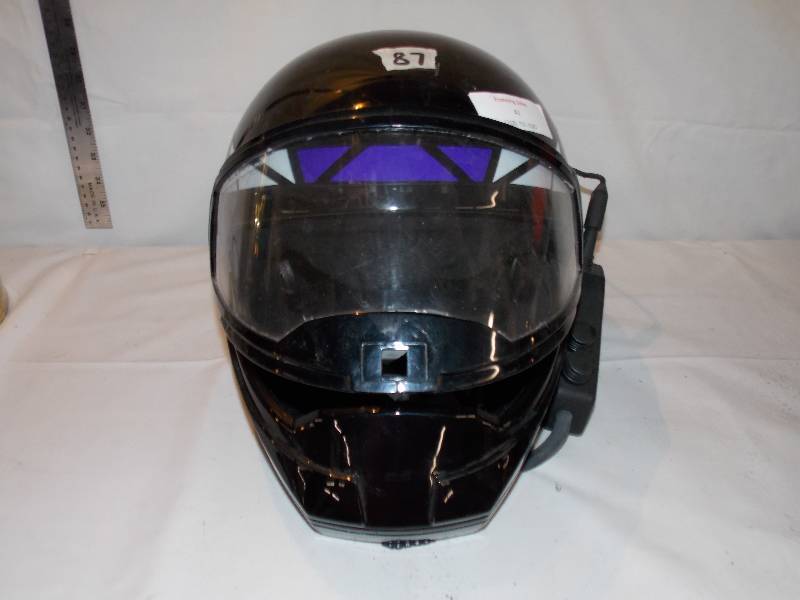 lot 42 image: Yamaha Crash Helmet Sz XXL with All Weather Communicator (see Pictures not tested)