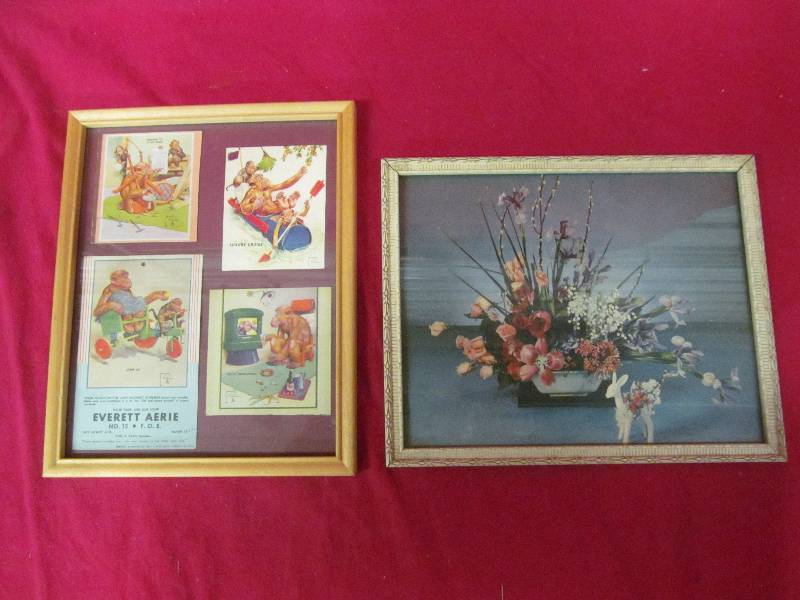 lot 3 image: vintage pictures