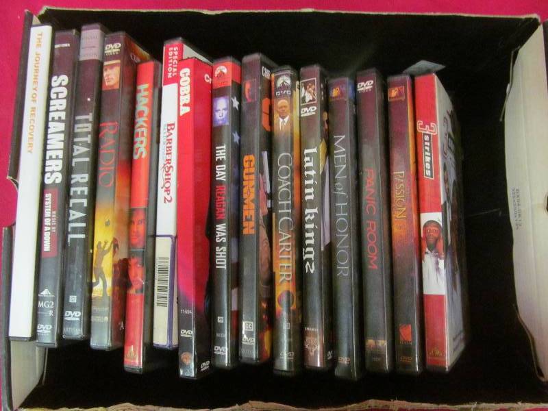 lot 6 image: DVDS